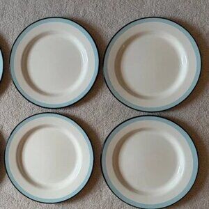 NEW! Hearth & Hand Porcelain Enamel 10” Dinner Plates - Set of 4